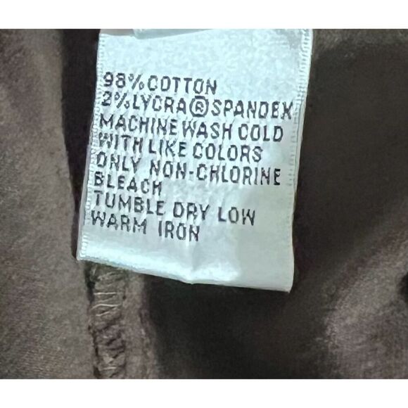 Talbots Women's Stretch Chino Shorts Brown Size 18 Casual - Picture 8 of 8